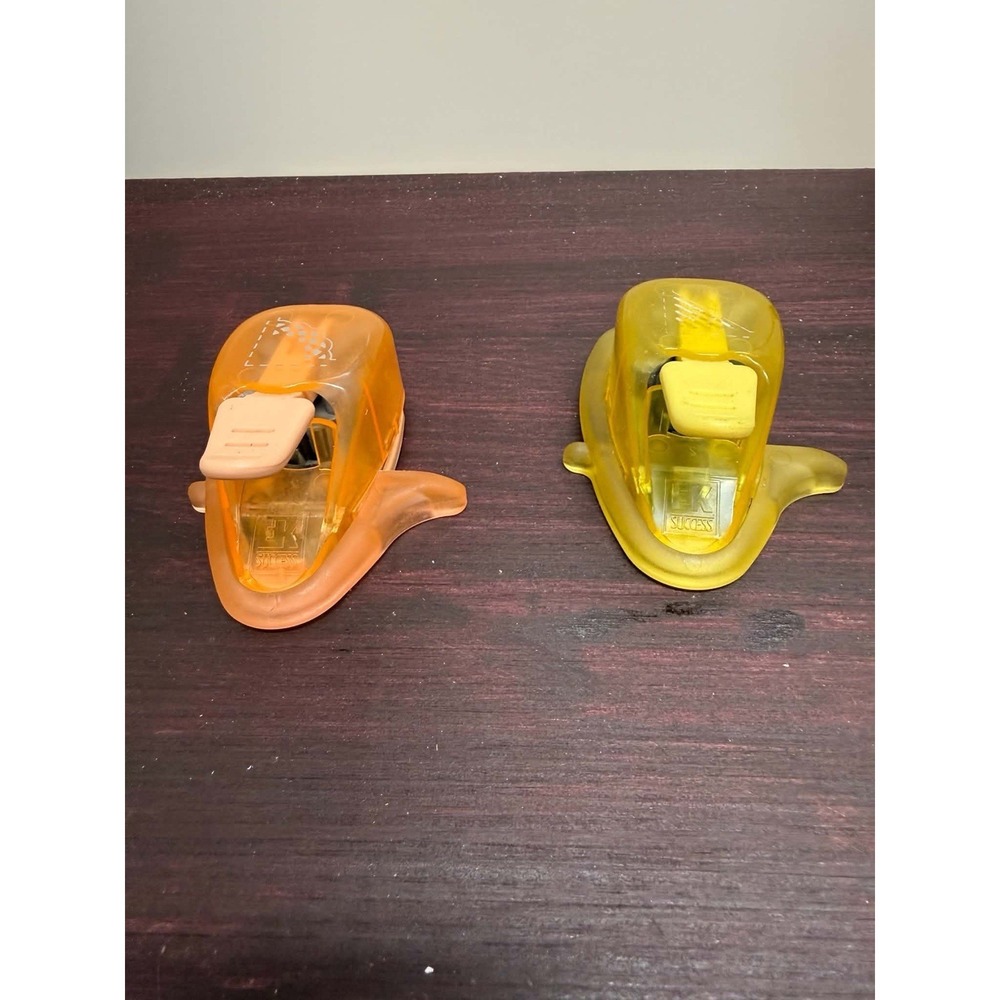 Lot Of 2 Decorative Corner‎ Paper Punch For Scrapbooking Card Making Crafts
